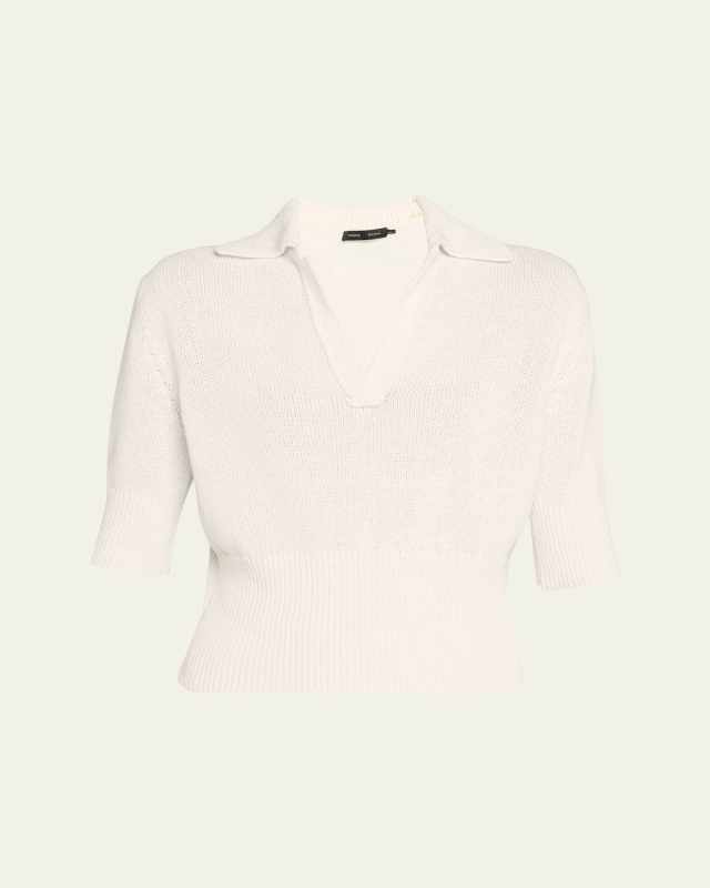 Reeve Knit Polo Top